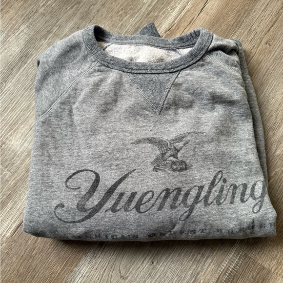 Yuengling Beer Sweatshirt Pullover Crewneck Gray Comfy Size L XL Unisex - Picture 7 of 8
